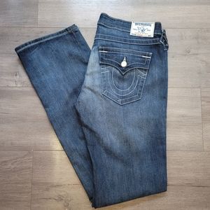 True religion embellished boot cut jeans